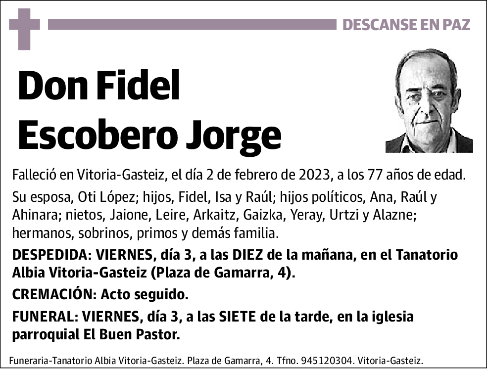 Fidel Escobero Jorge