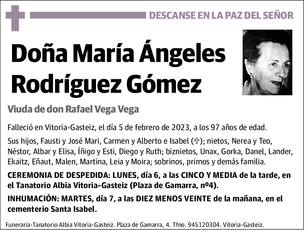 María Ángeles Rodríguez Gómez