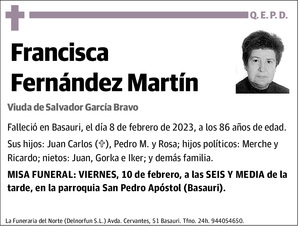 Francisca Fernández Martín