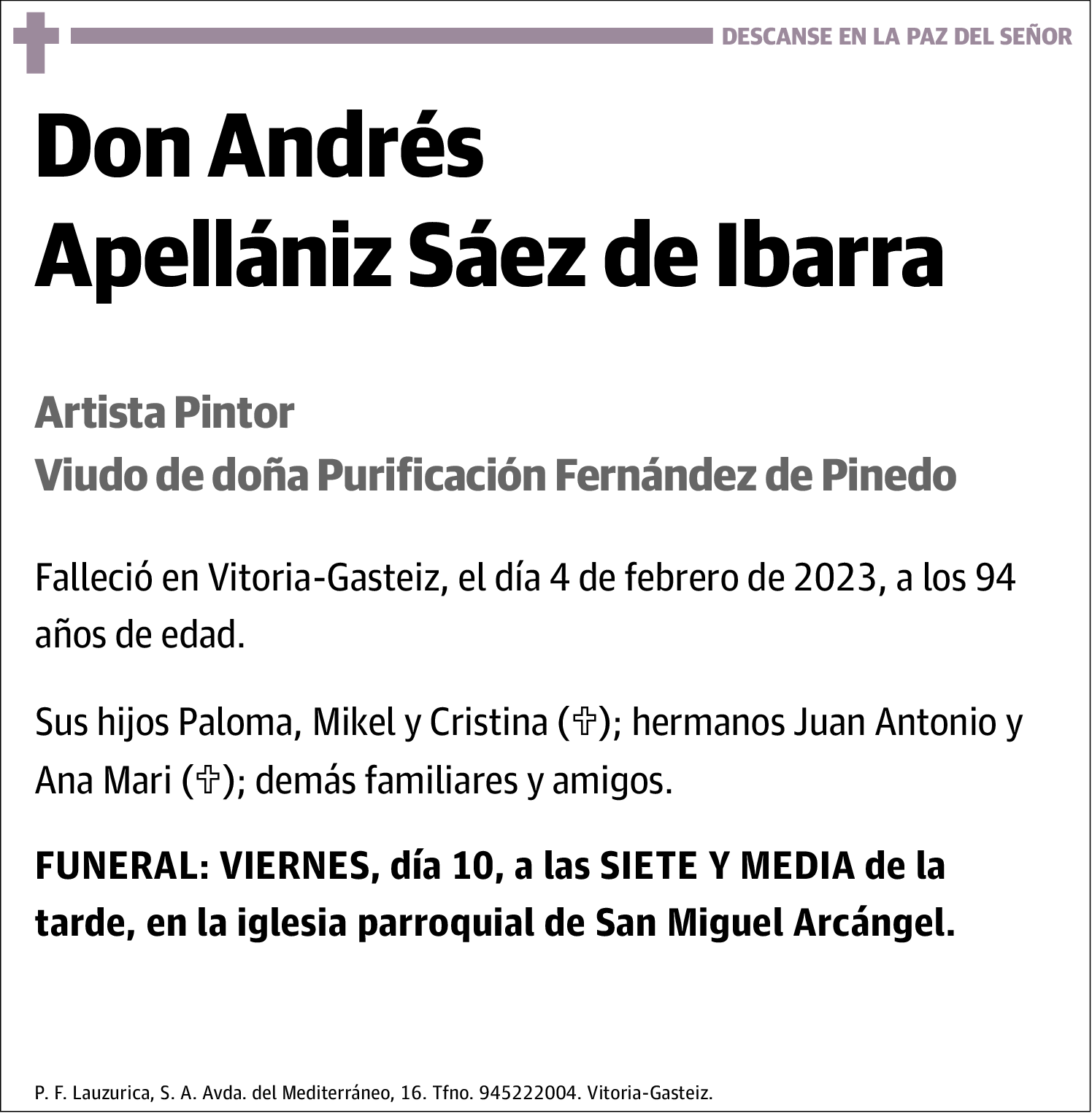 Andrés Apellániz Sáez de Ibarra