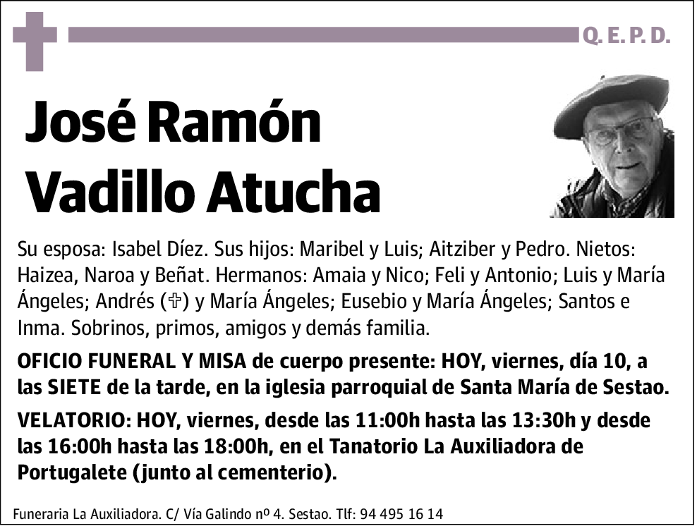 José Ramón Vadillo Atucha