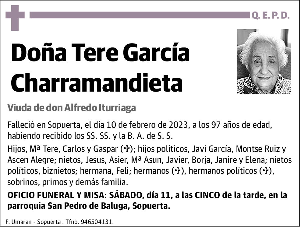 Tere García Charramandieta