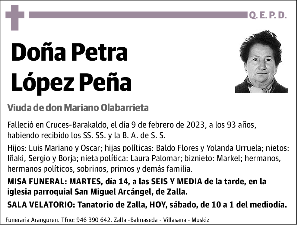Petra López Peña