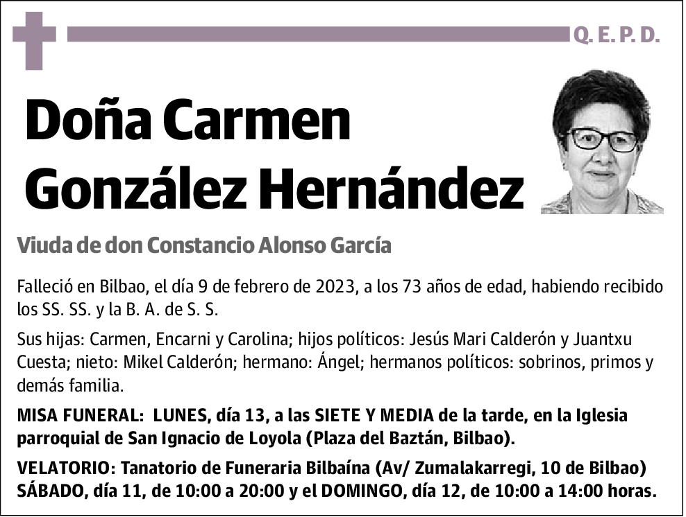 Carmen González Hernández