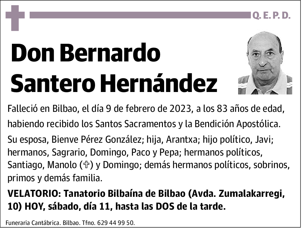 Bernardo Santero Hernández