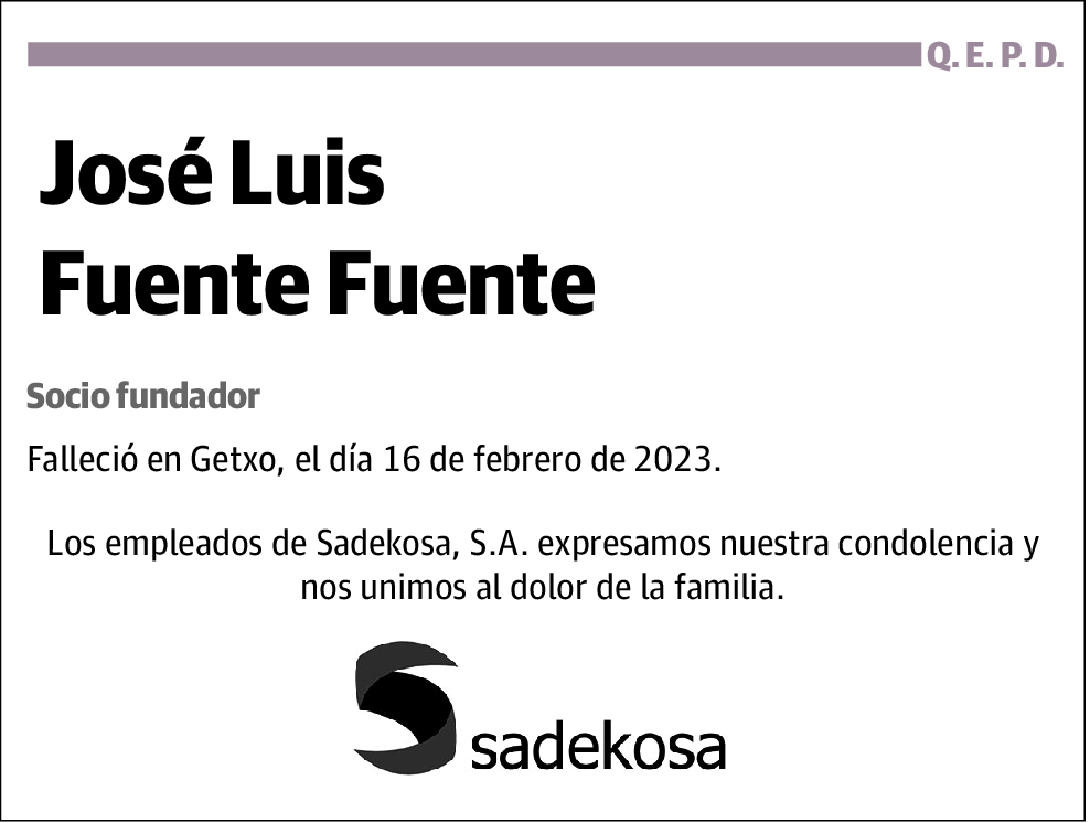 José Luis Fuente Fuente