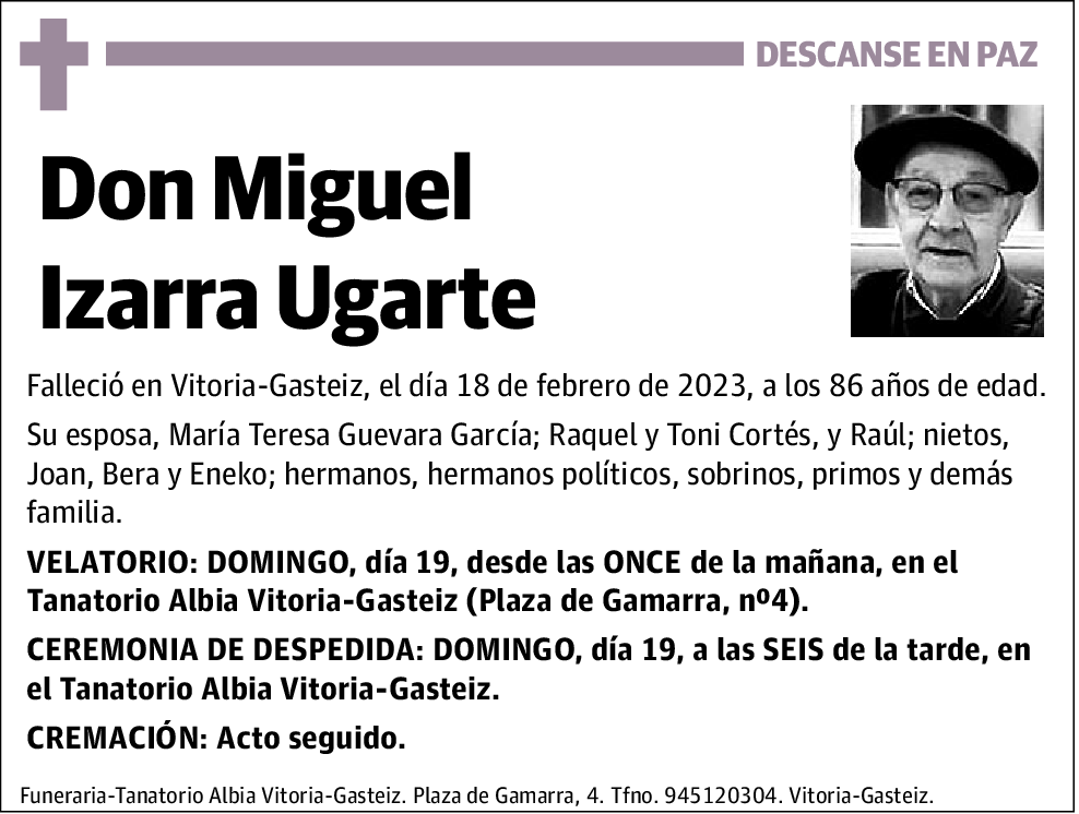 Miguel Izarra Ugarte