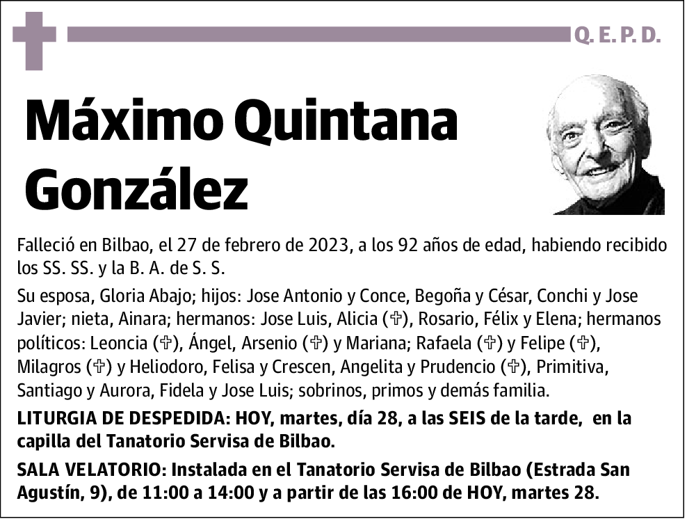 Máximo Quintana González