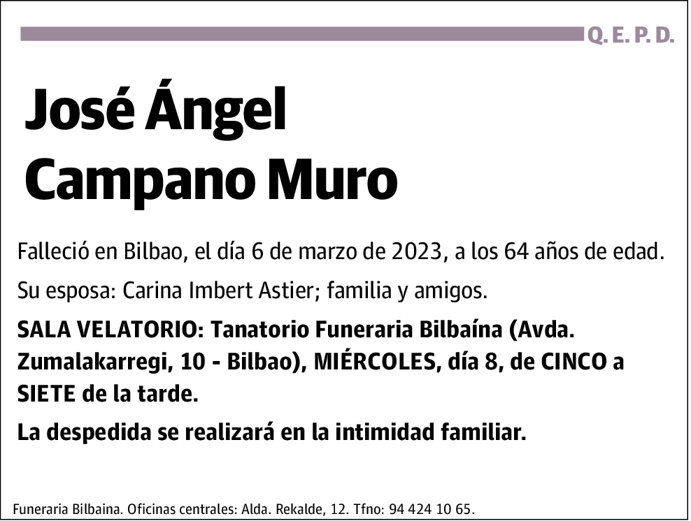 José Ángel Campano Muro
