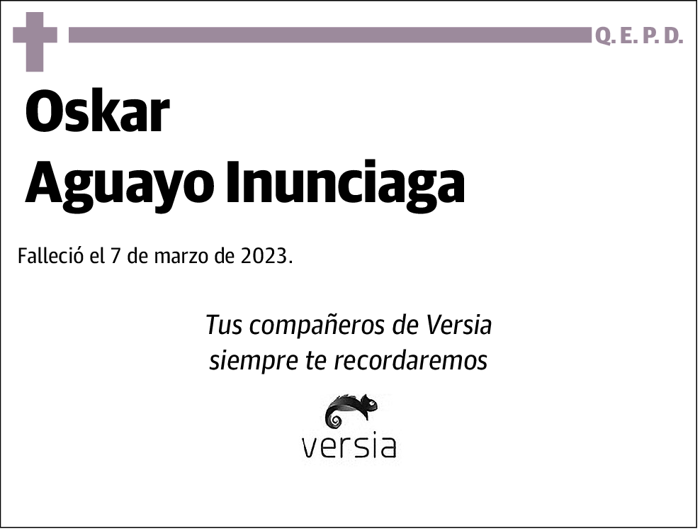Oskar Aguayo Inunciaga