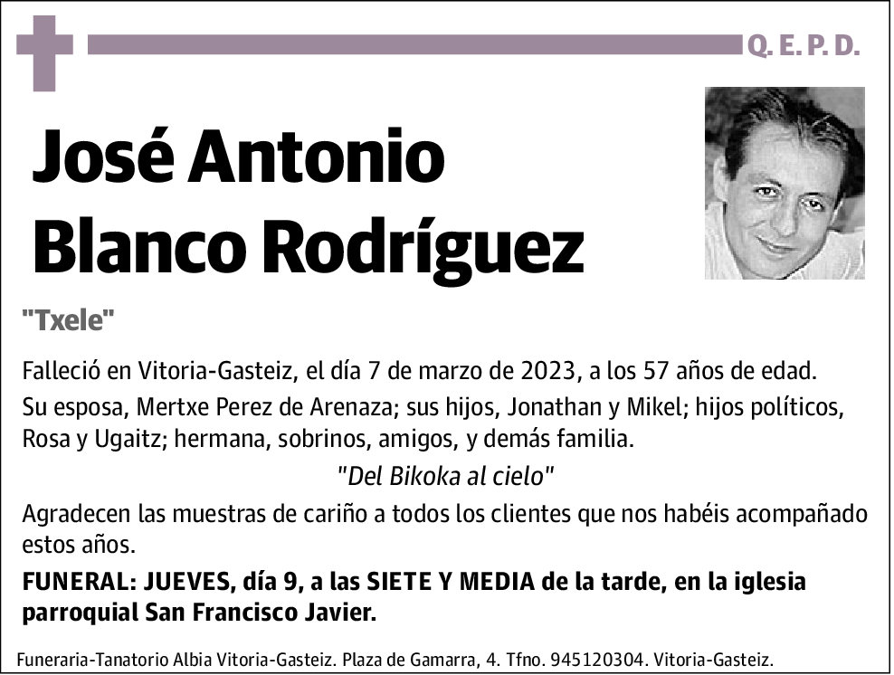 José Antonio Blanco Rodríguez