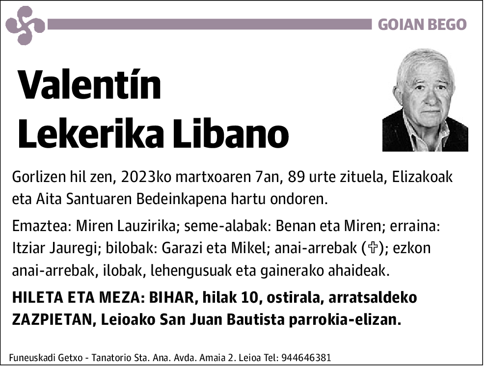 Valentín Lekerika Libano