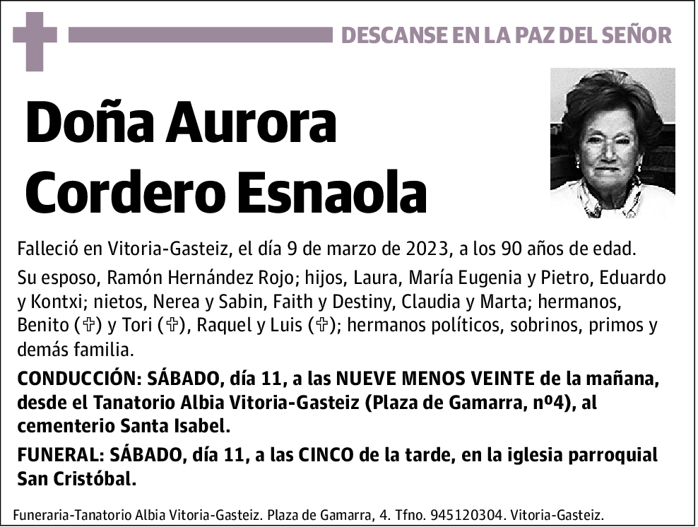 Aurora Cordero Esnaola