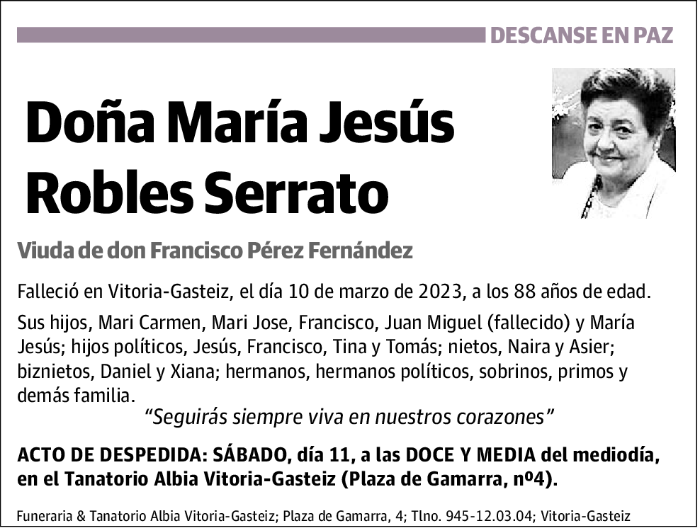 María Jesús Robles Serrato
