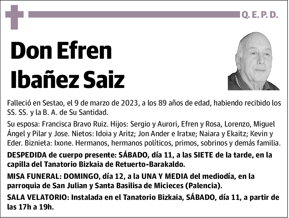 Efren Ibañez Saiz
