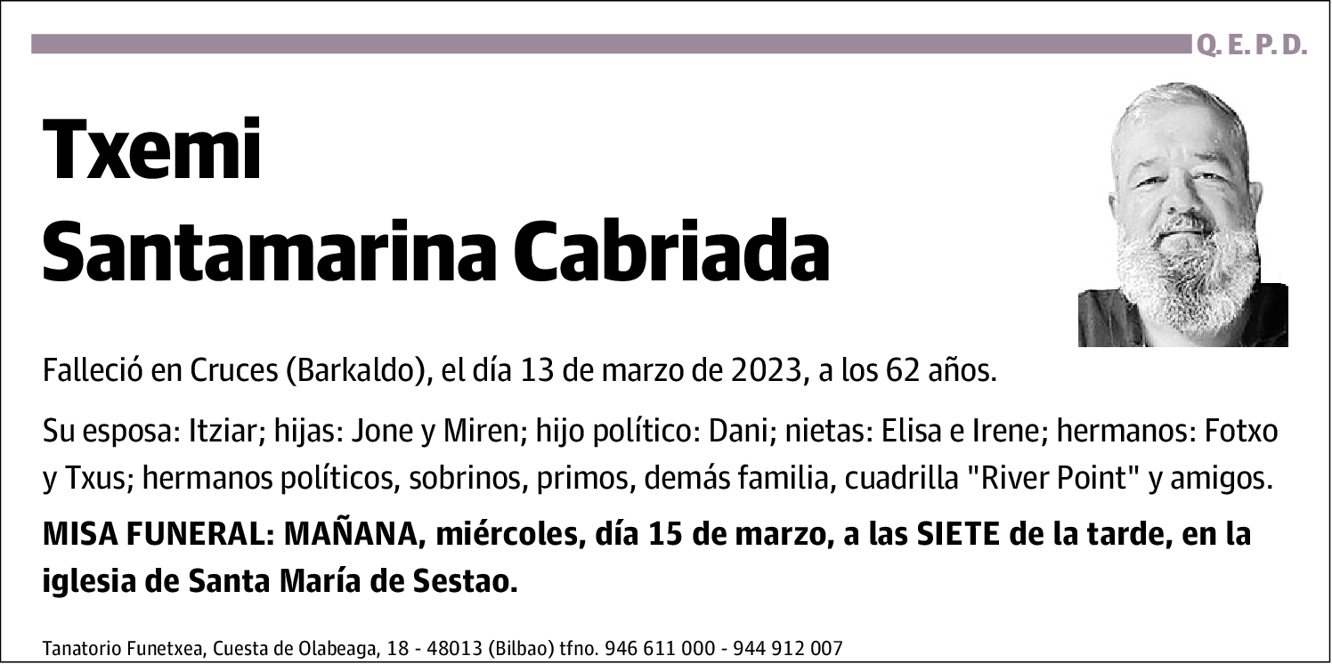 Txemi Santamarina Cabriada