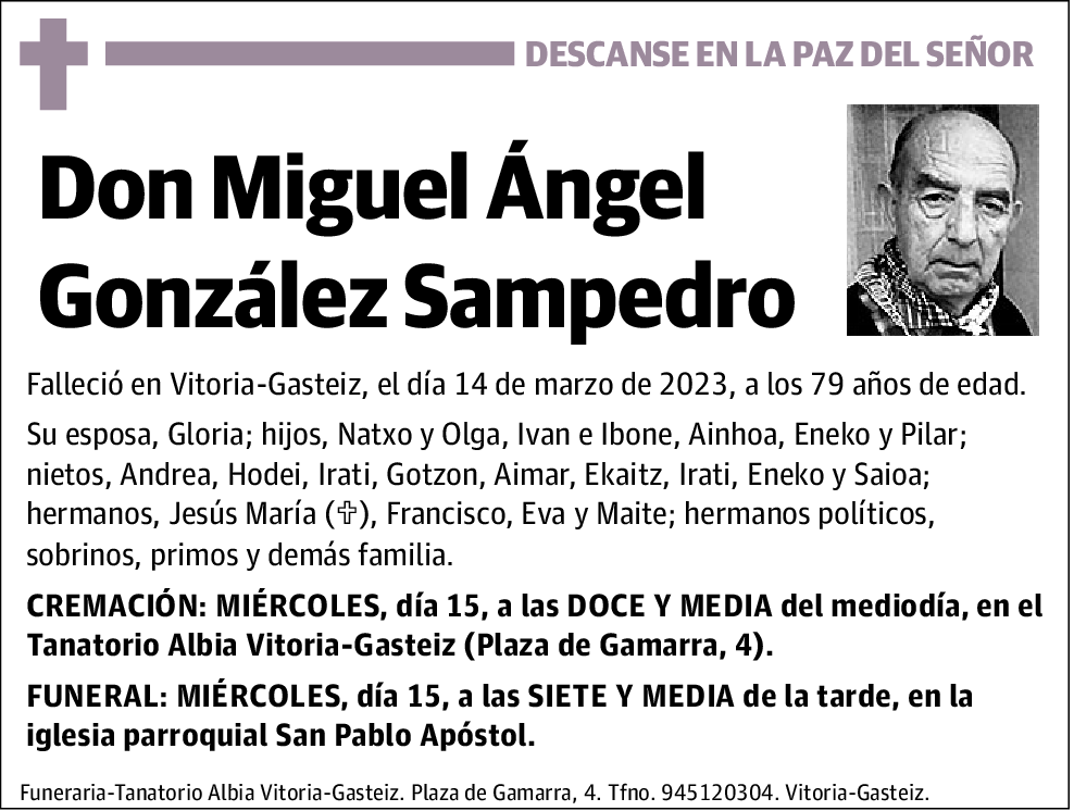 Miguel Ángel González Sampedro