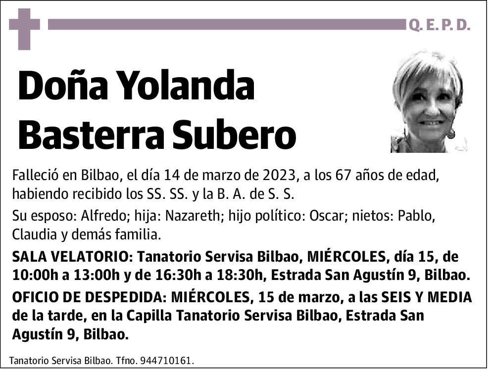 Yolanda Basterra Subero