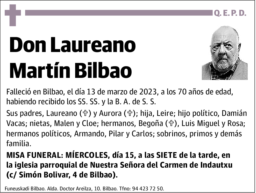 Laureano Martín Bilbao