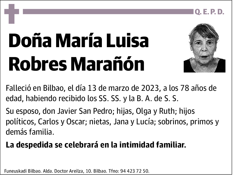 María Luisa Robres Marañón
