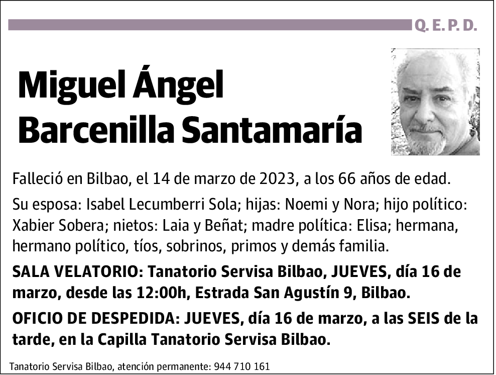 Miguel Ángel Barcenilla Santamaría
