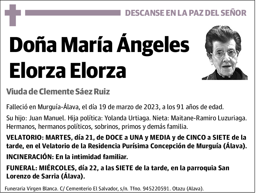 María Ángeles Elorza Elorza