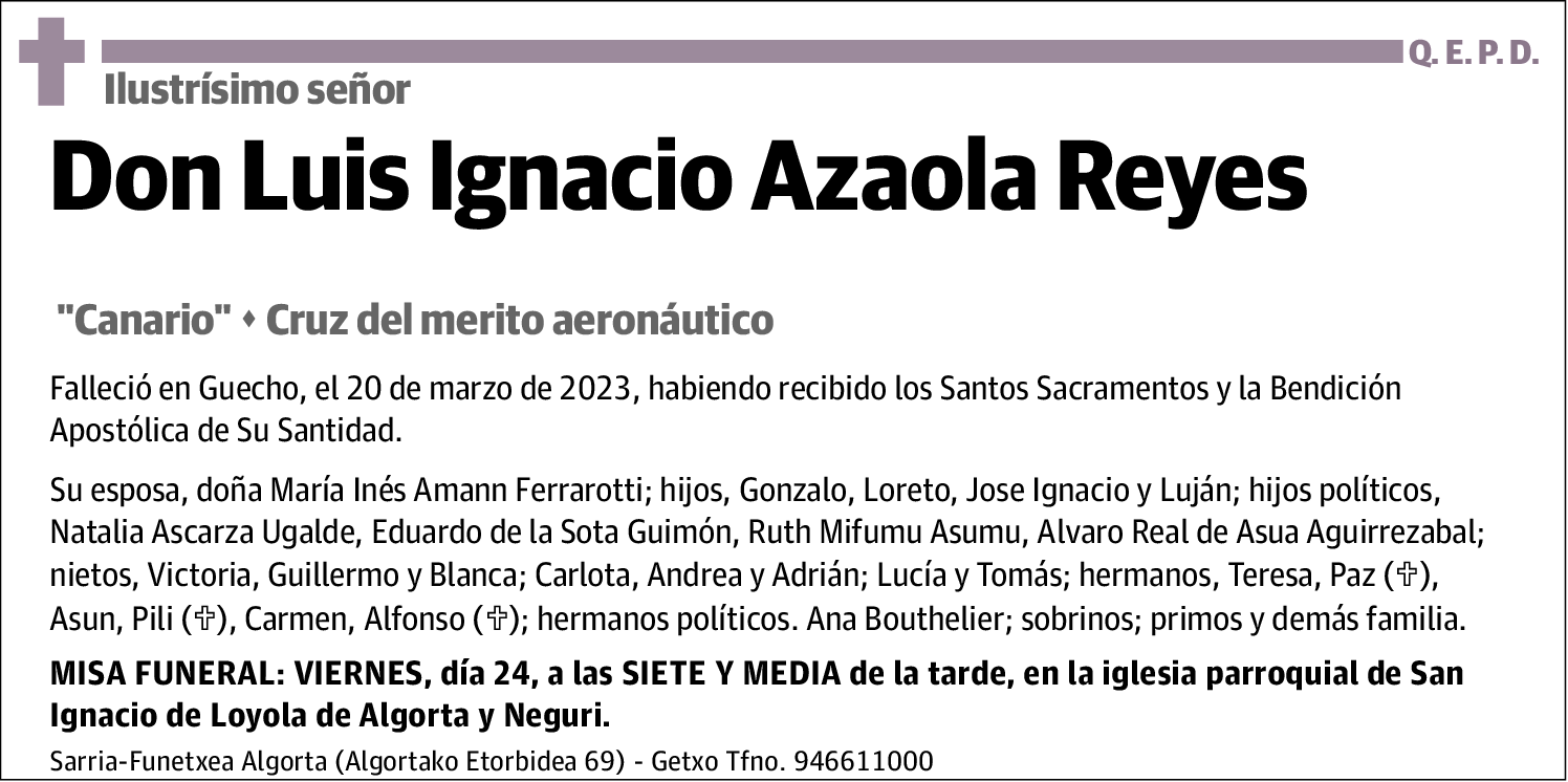 Luis Ignacio Azaola Reyes