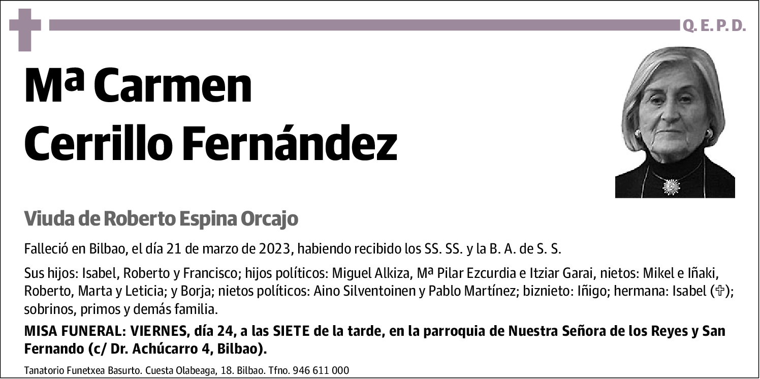 Mª Carmen Cerrillo Fernández
