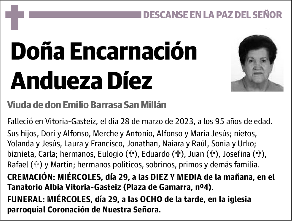 Encarnación Andueza Díez