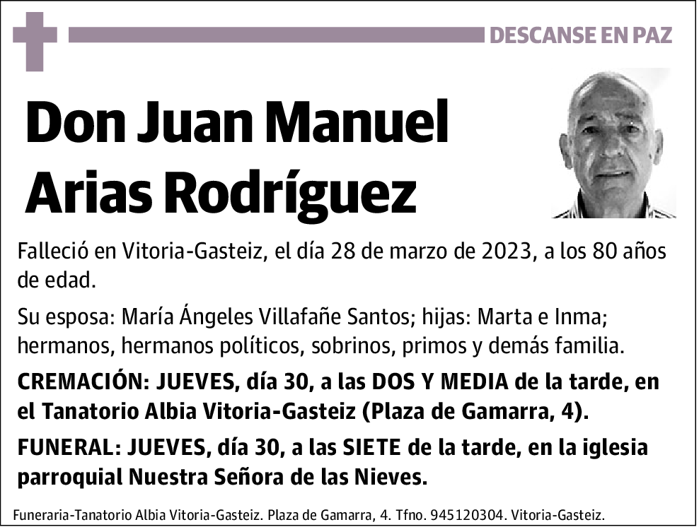 Juan Manuel Arias Rodríguez