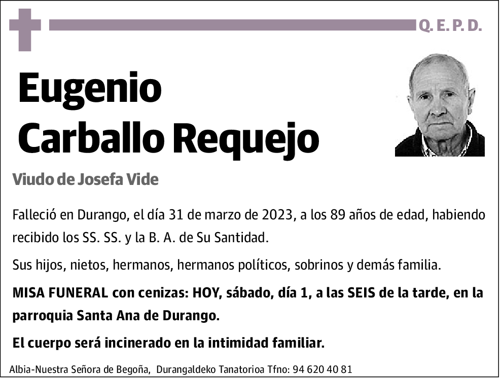 Eugenio Carballo Requejo