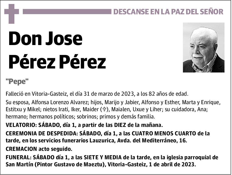 Jose Pérez Pérez