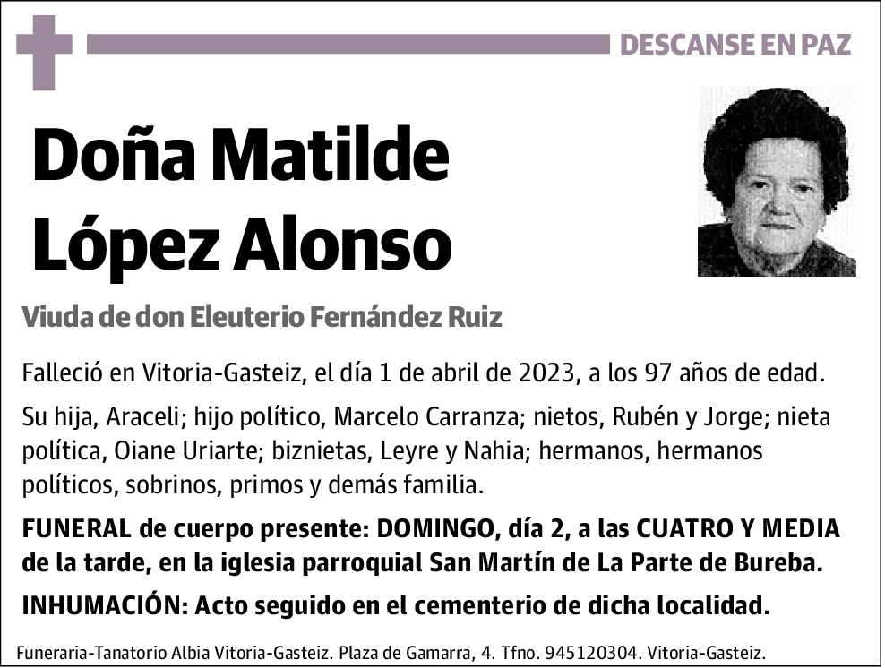Matilde López Alonso