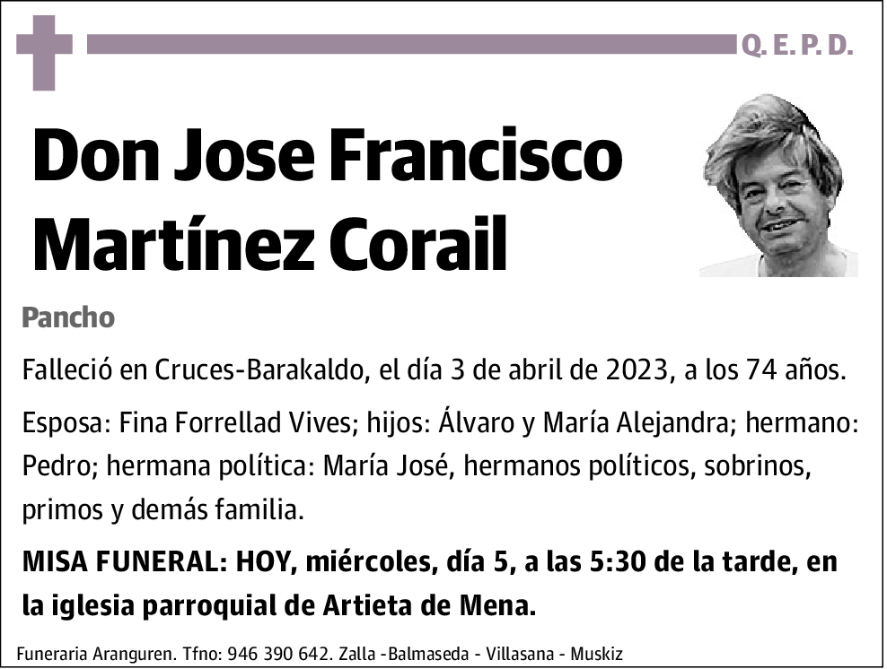 Jose Francisco Martínez Corail