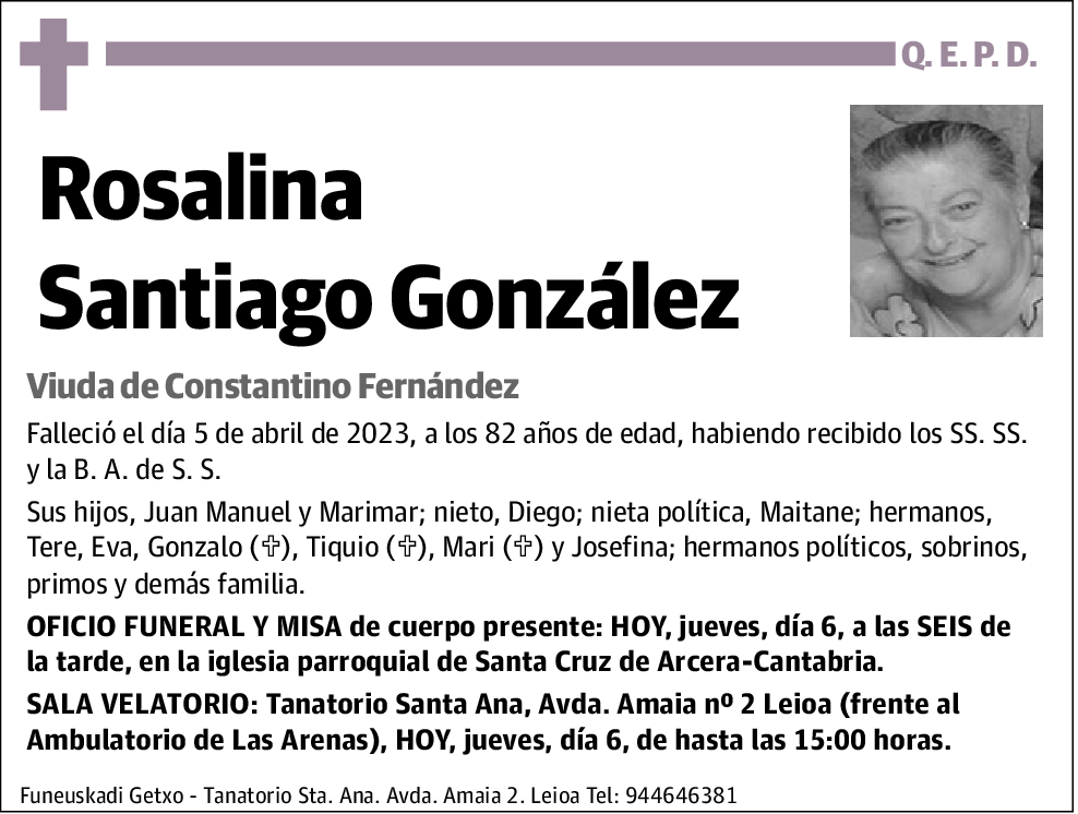 Rosalina Santiago González