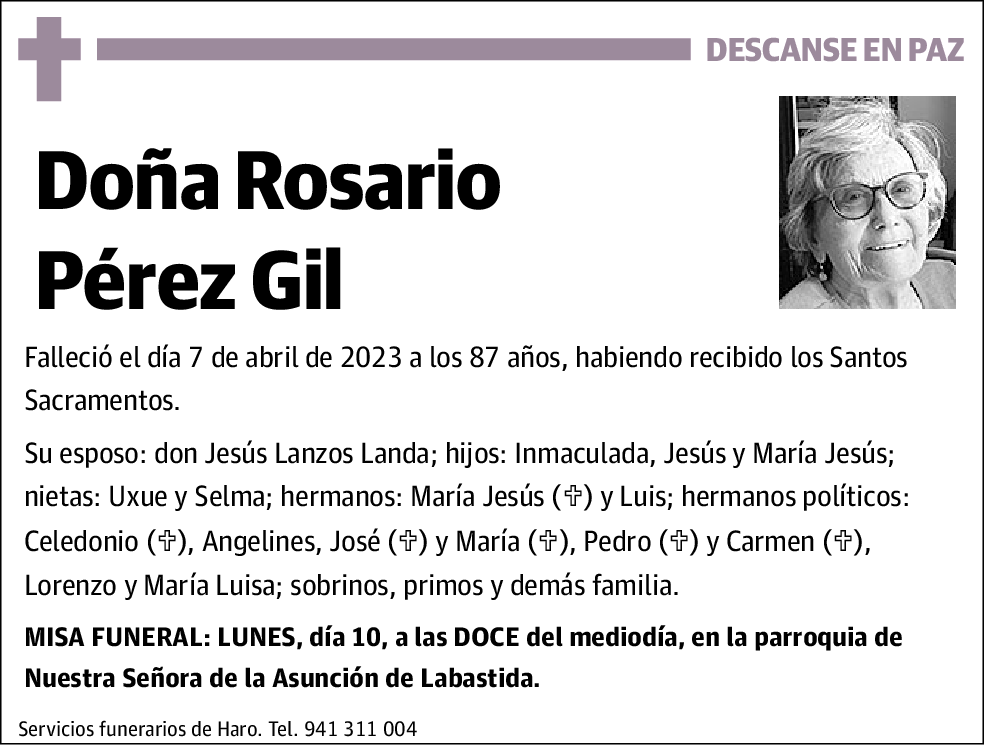 Rosario Perez Gil