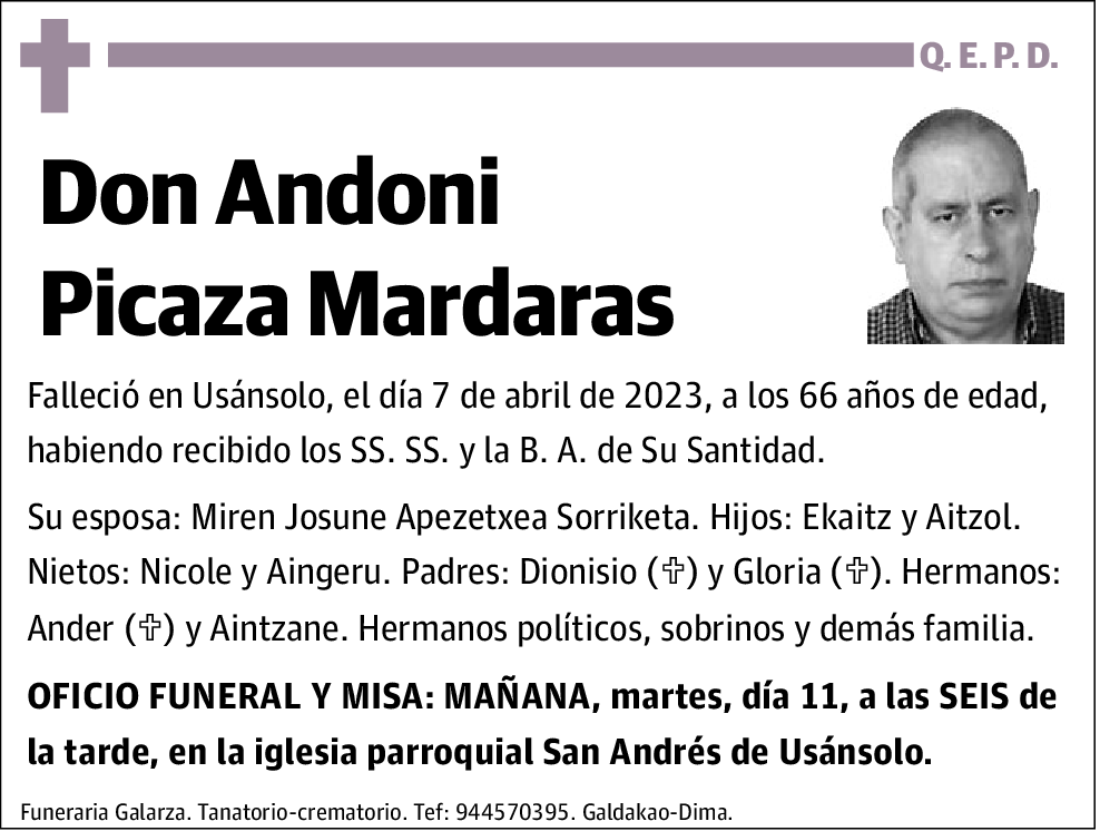 Andoni Picaza Mardaras