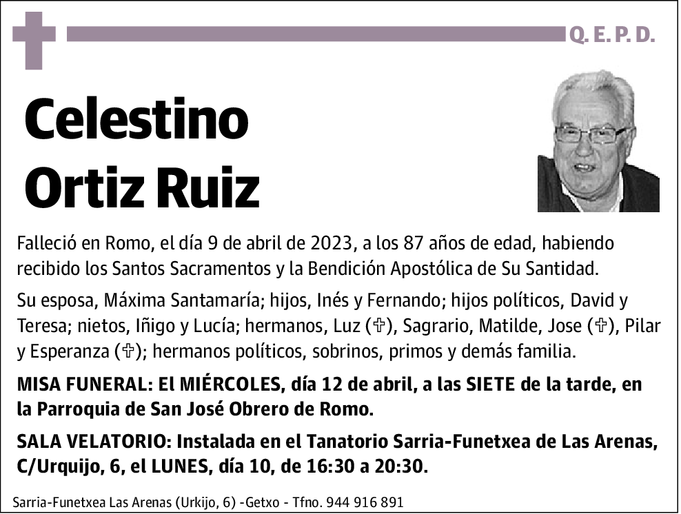 Celestino Ortiz Ruiz