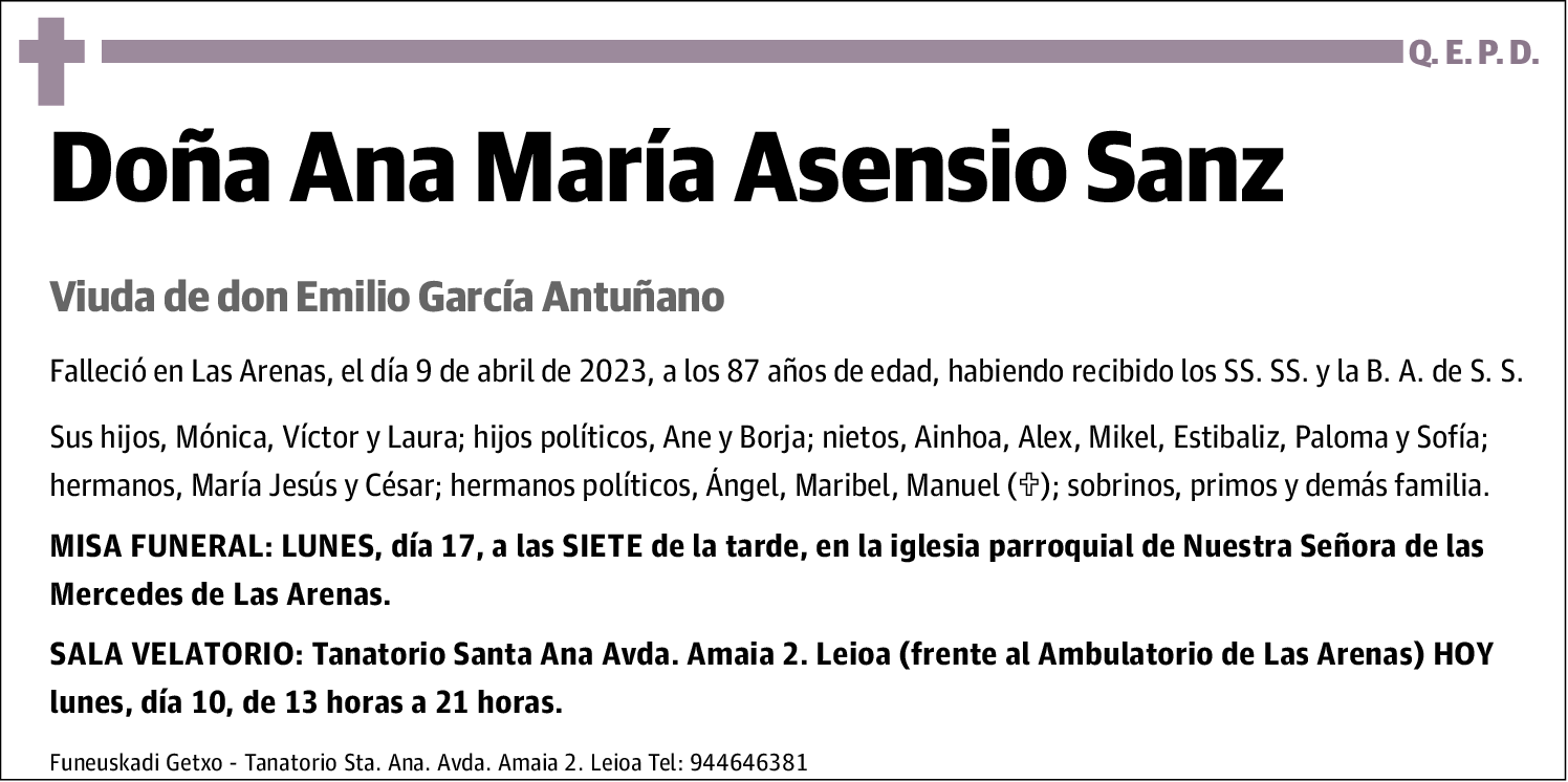 Ana Maria Asensio Sanz