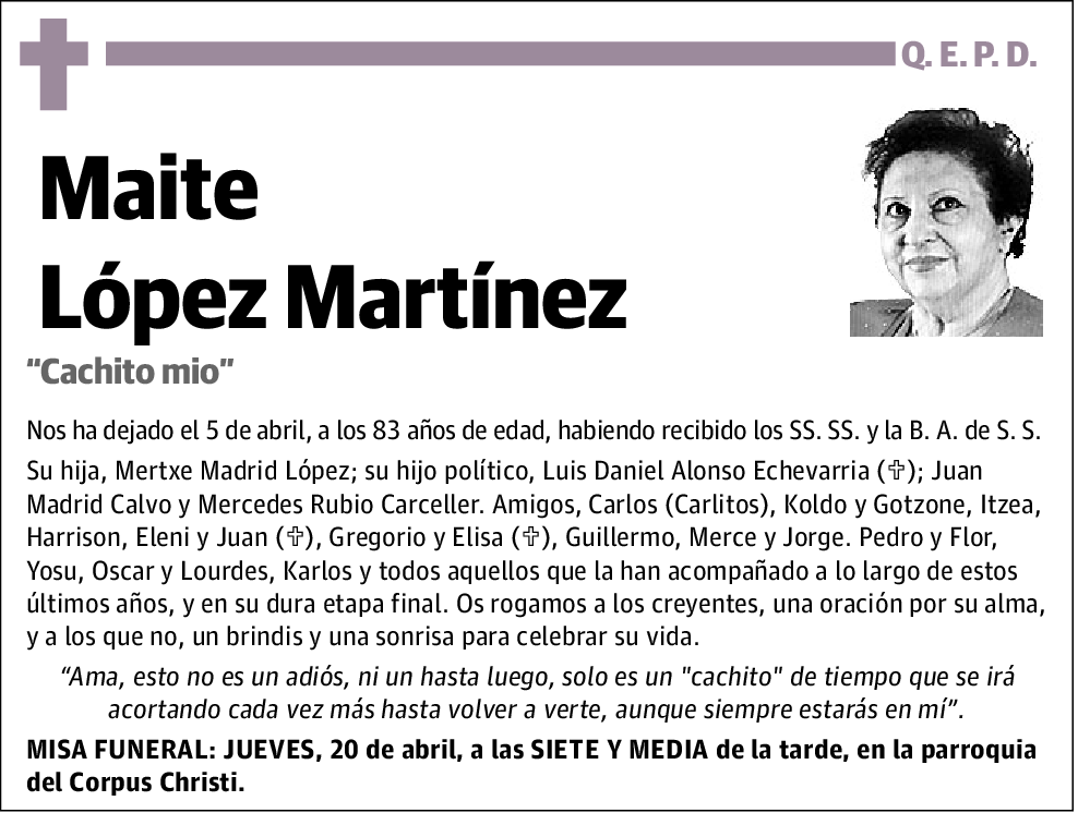 Maite López Martínez