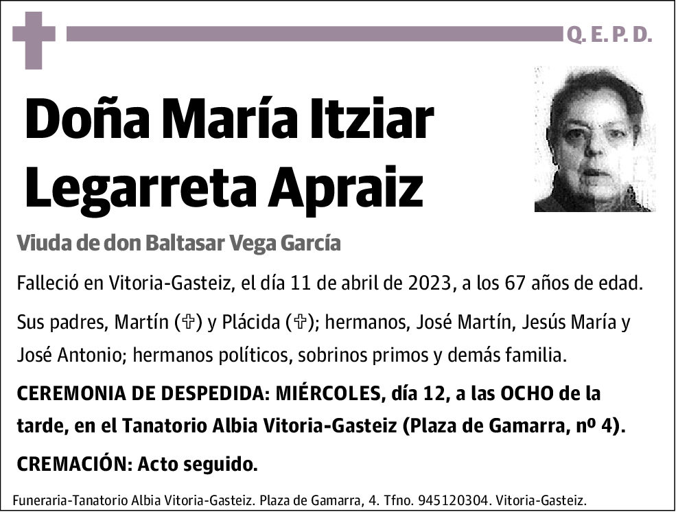 María Itziar Legarreta Apraiz