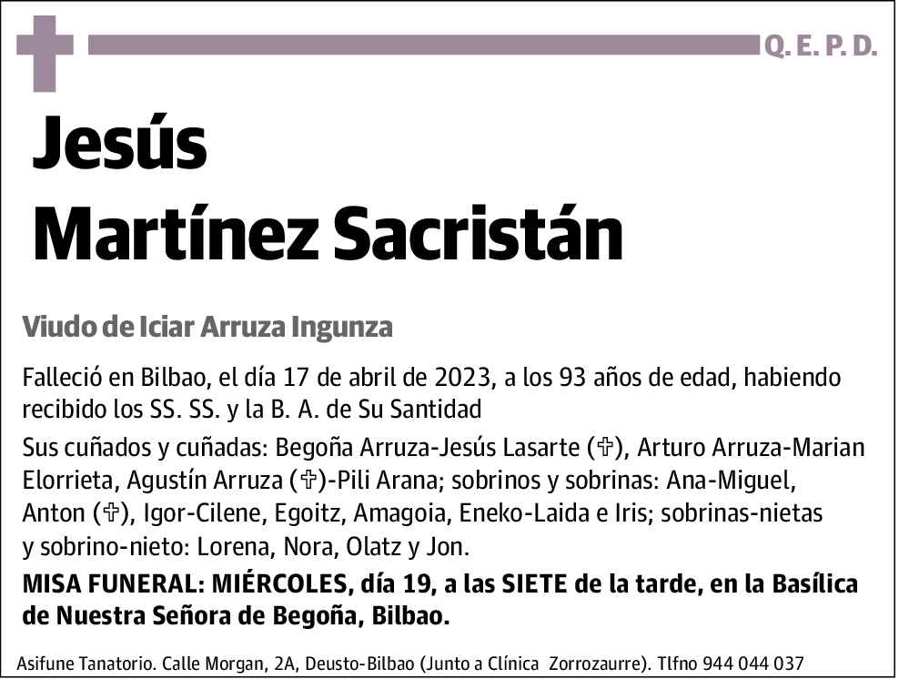Jesús Martínez Sacristán