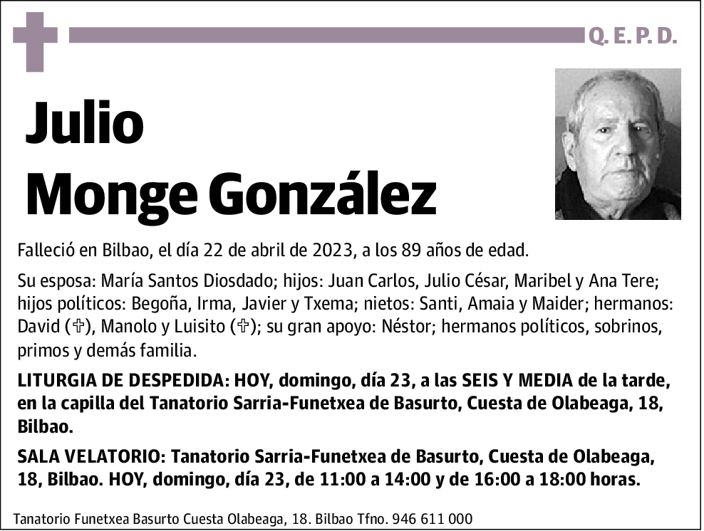 Julio Monge González