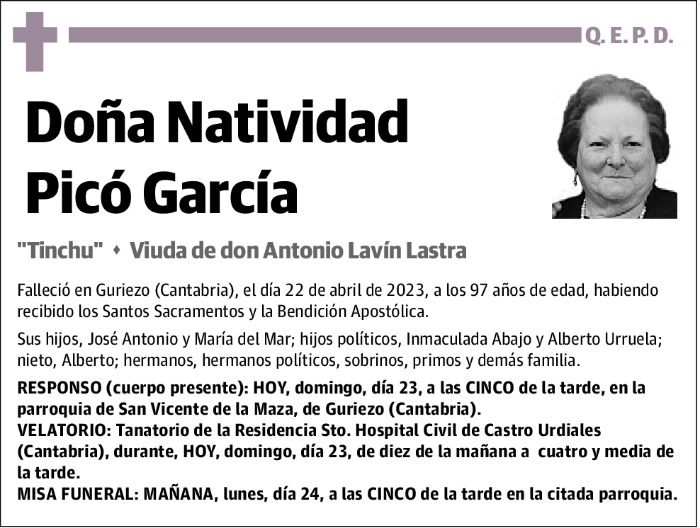 Natividad Picó García