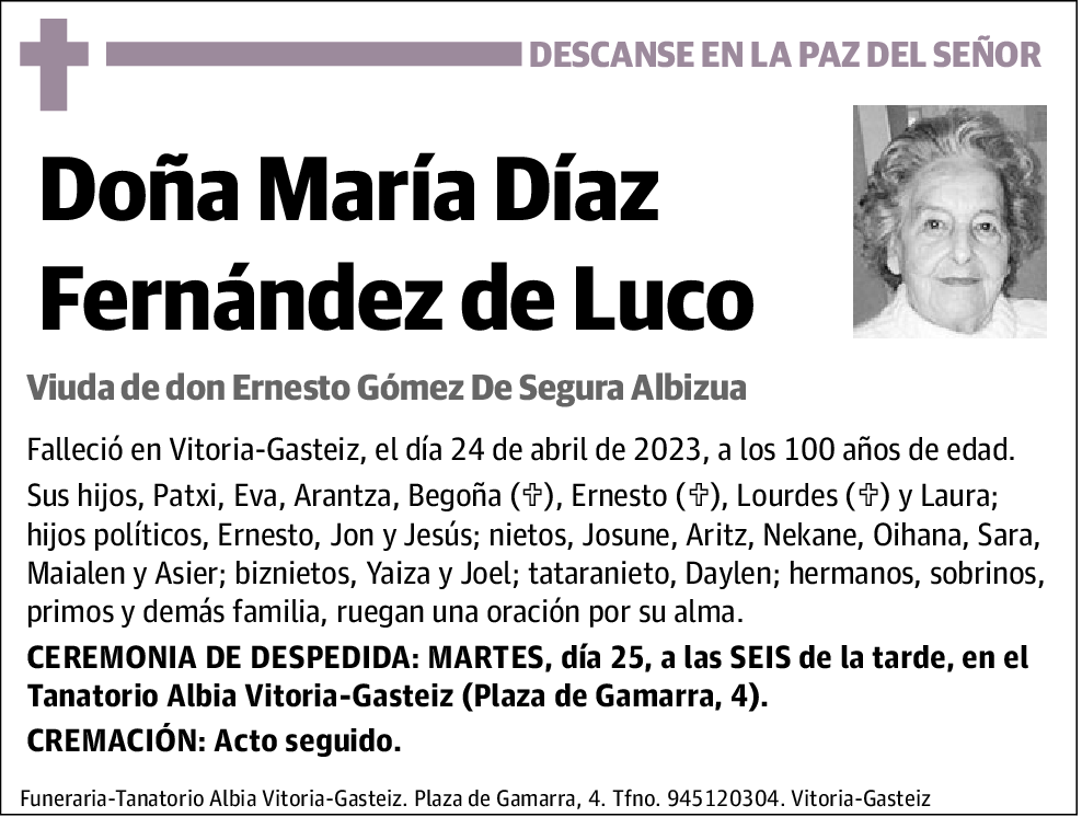 María Díaz Fernández de Luco