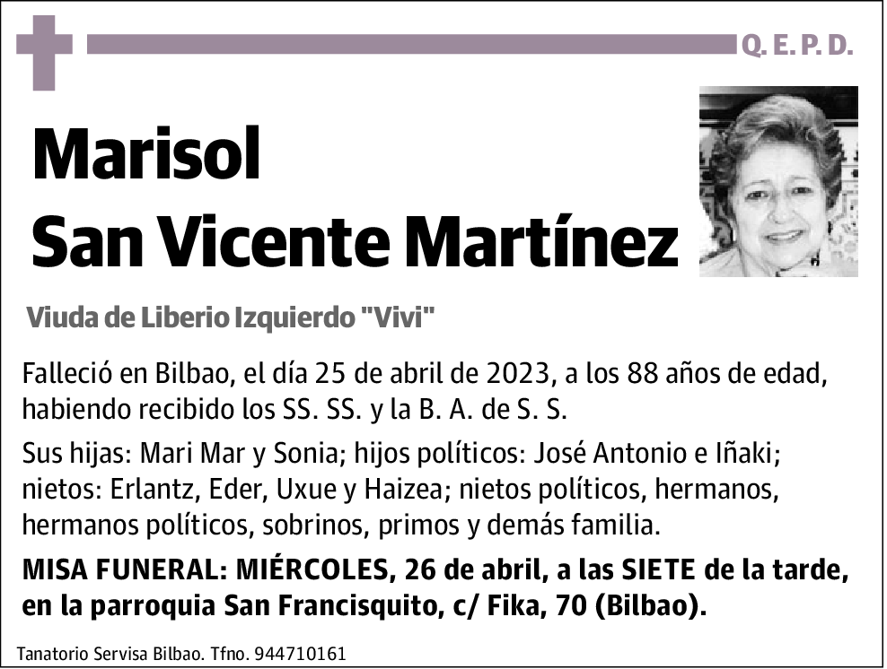 Marisol San Vicente Martínez