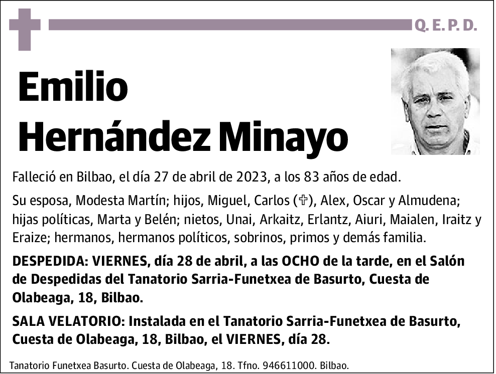 Emilio Hernández Minayo
