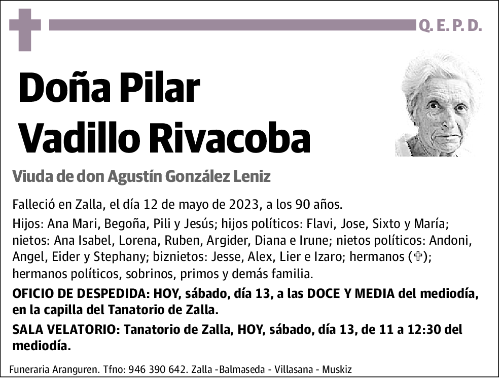 Pilar Vadillo Rivacoba