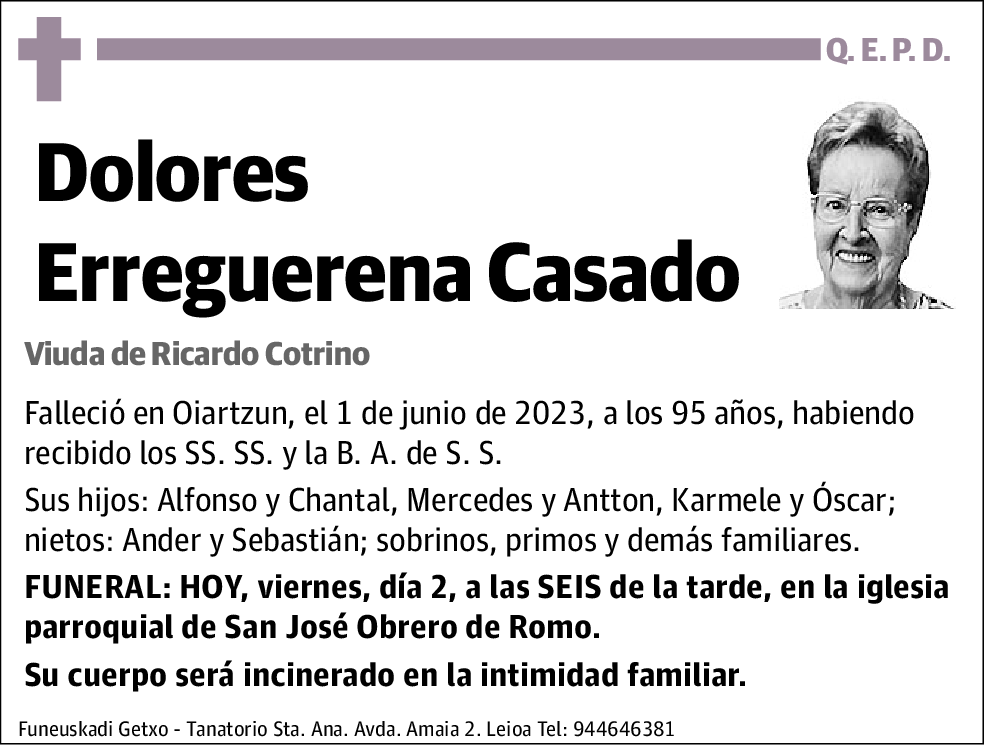 Dolores Erreguerena Casado