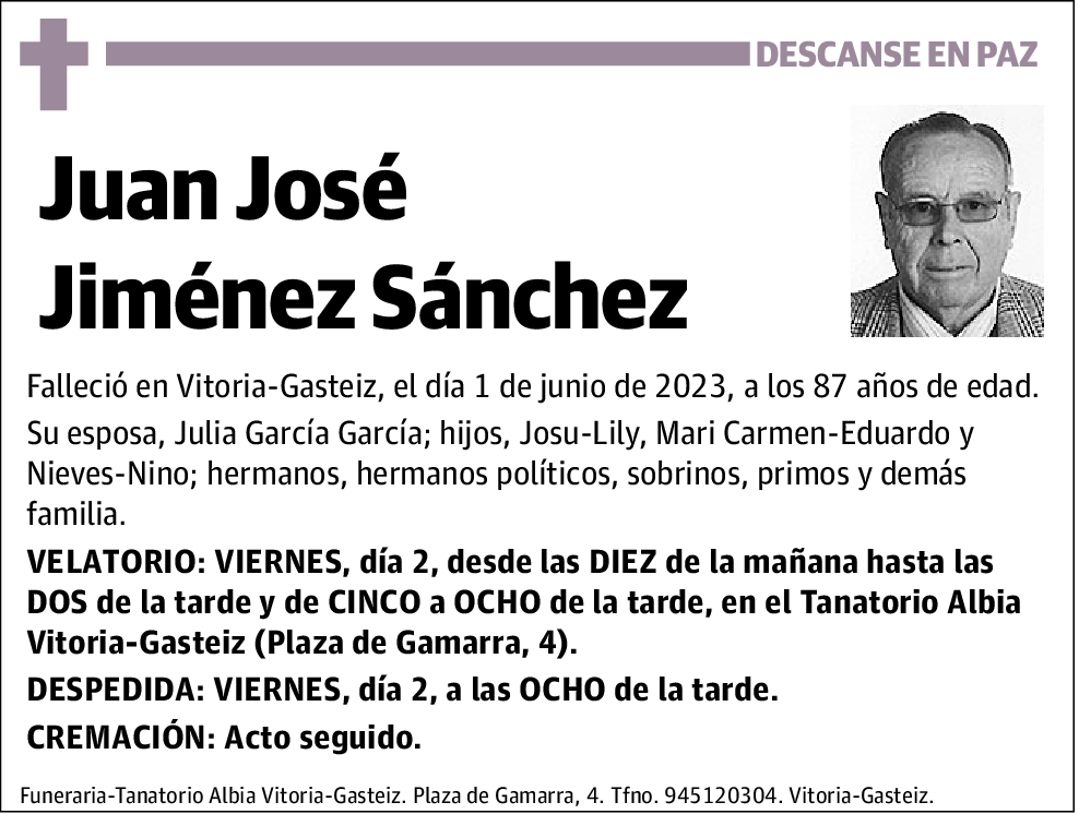 Juan José Jiménez Sánchez